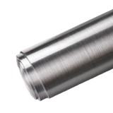 Folie autocolanta tip inox, argintie, rezistenta la apa, usor de curatat, 60 x 300 cm, TopBazar