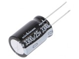 Condensator Electrolitic THT 3300uF 25V &Oslash;16x25mm