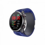 Cumpara ieftin Smartwatch iSEN S26 Albastru, 2.06 AMOLED, Tensiometru cu pompa si airbag, ECG, Monitorizare glicemie, oxigen, temperatura si somn, Moduri sport, Apel