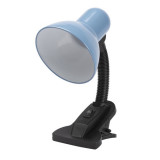 Lampa Birou Clip Bleu 1xE27 60W