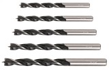 Set burghie pentru lemn 5 bucati &Oslash;4, 5, 6, 8, 10mm, Raider 157114