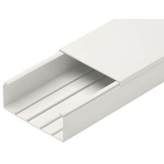 Canal cablu jgheab pat PVC 100x60mm 2 metri tehnopolimer IP40 IK06 Elettrocanali