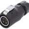 Conector circular mamă 4 pini IP67