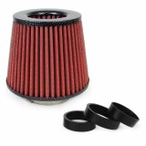 Cumpara ieftin Filtru de aer conic Carbon cu 3 adaptoare