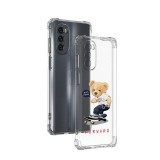 Husa antisoc pentru motorola moto g62, airbag pro, let&acirc;s move forward