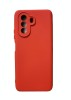 Huse silicon antisoc cu microfibra interior Huawei Y70 Rosu, Husa, Xiaomi