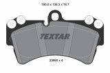 TEXTAR 2369302 set placute frana,frana disc