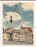 FA153 - Carte Postala - POLONIA - Warszawa. Column of King Sigismund th Third at Castle Square, circulata 1965