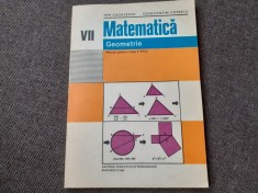 MATEMATICA GEOMETRIE MANUAL PENTRU CLASA VII A ION CUCULESCU 1982