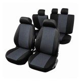 Cumpara ieftin Set Huse Scaune Auto pentru Mitsubishi Colt - RoGroup, cu fermoare bancheta rabatabila fractionata, 9 piese, Ro Group