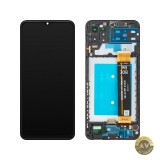 Display cu Touchscreen MP compatibil cu Samsung Galaxy A13 A135 / A13 A137 / M13 M135 cu Rama Negru