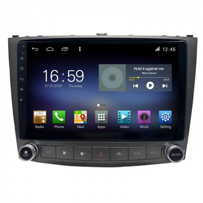 Navigatie dedicata Lexus IS 2005-2011 F- IS Octa Core cu Android Radio Bluetooth Internet GPS WIFI DSP 8+128GB 4G CarStore Technology