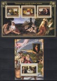 Guineea 2012 - Picturi ale marilor maeștri italieni - Titian, Colita + Bloc, Cota 34 EURO, MNH