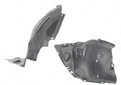 Carenaj aripa interioara, aparatori noroi Bmw Seria 3 (E90/E91), 08.2008-06.2012; Seria 3 (E92/93), Coupe/Cabrio, 03.2010-12.2013, fata, Dreapta, fat foto
