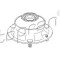 Rulment sarcina suport arc BMW Seria 3 Cupe (E36) (1992 - 1999) TOPRAN 500 836