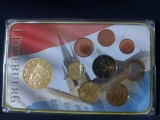 Euro set - Luxemburg 2005-2010, 8 monede + medal