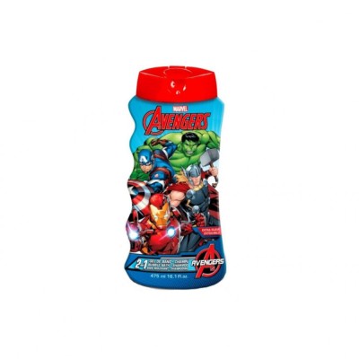 Gel de dus si sampon 2 in 1, Avengers, Baieti, 475 ml foto