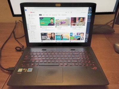 V&amp;acirc;nd laptop ASUS ROG GL552V 15.6&amp;quot; (opțional Dock Station) foto