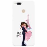 Husa silicon pentru Xiaomi Mi A1, Paris Love Mon Amour