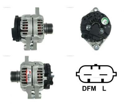 Alternator, MARELLI, Opel Astra H, 2004-2014, Signum, 2003-2008, Vectra C, 2002-2009, Zafira B, 2005-2019; Saab 9-3X (YS3), 2009-2015, foto