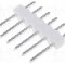 Conector 6 pini, seria KK 254, pas pini 2.54mm, MOLEX - 22032061