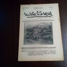 REVISTA LITERARA a COLEGIULUI NATIONAL Sft. SAVA - Anul VII, nr. 3-4, 1933, 31p.