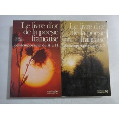 LE LIVRE D&#039;OR DE LA POESIE FRANCAISE - (2 VOL) - PIERRE SEGHERS