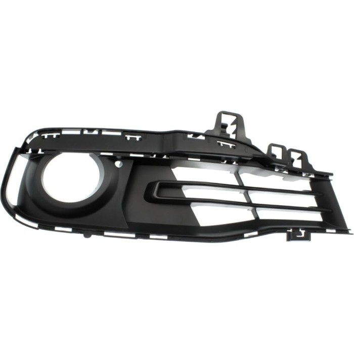 Grila bara fata BMW Seria 3 (F30/31), 2015-12.2019, partea dreapta, cu lampi ceata; fara GT,