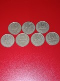 Lot 7 monede URSS: 10 copeici 1978+1979+ 1980+1981+1982+1983+1984, stari EF+ [poze]. (7l1) Discount conform descriere [10 - 20 %. Vezi descrierea.].