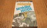 MISTERELE SERVICIILOR SECRETE - Craciun Ionescu, Editura Militara, 1992, carte istorie, 126 p.