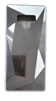 Huse telefon silicon si acril cu textura diamant Samsung Note 9 , Argintiu foto