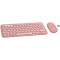 LOGITECH Pebble 2 Combo - TONAL ROSE - (US) INTL - 2.4GHZ/BT - N/A - INTNL-973 - UNIVERSAL &quot;920-012241&quot; (timbru verde 0.8 lei)