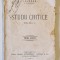 STUDII CRITICE de I. GHEREA , VOLUMUL IV , 1925