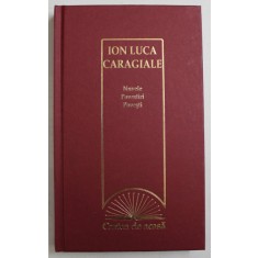 NUVELE , POVESTIRI , POVESTI de ION LUCA CARAGIALE , 2009