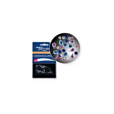 Cristale pentru corp si unghii, Top Choice, set de 25 de bucati, cu aplicator inclus foto