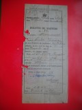 HOPCT DOCUMENT NR 572 BULETIN DE NASTERE COMUNA COBADIN JUD CONSTANTA -CT- 1944 PERIOADA REGALA