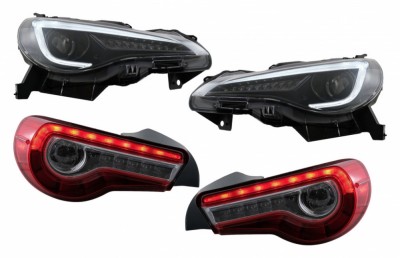 Faruri si Stopuri LED compatibile cu Toyota 86 (2012-2019) Subaru BRZ (2012-2018) Scion FR-S (2013-2016) cu Semnal Dinamic Performance AutoTuning foto