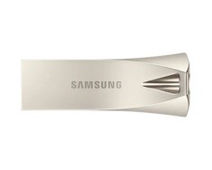 MEMORIE USB SAMSUNG 256 GB, USB 3.1, profil mic, carcasa metalica, auriu, &amp;quot;MUF-256BE3/APC&amp;quot; (timbru verde 0.03 lei) foto