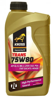 Ulei Transmisie Manuala Kross Trans 75W-80 1L 25607 foto