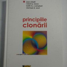 PRINCIPIILE CLONARII - J. CIBELLI * R.P, IANZA * K.H.S. CAMPBELL * M.D. WEST