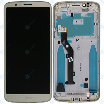 Motorola Moto G6 Play (XT1922) Unitate de afișare completă aurie 5D68C10051