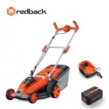 Redback Pachet E137C+EP40+EC20 Masina de tuns gazonul 370mm, acumulator 40V/4Ah, incarcator 40V/2A ProAdvanced PowerfulTools
