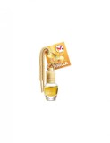 Odorizant auto in sticla cu snur si capac din lemn, aroma Vanilie 8 ml