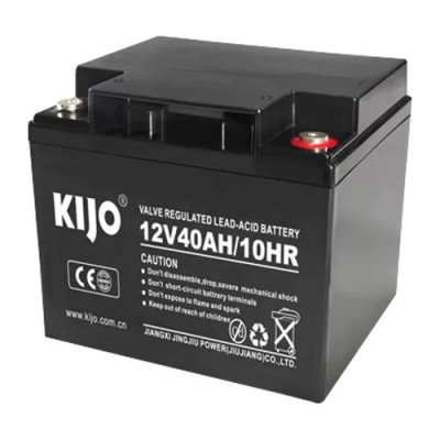 Acumulator Pb-acid AGM Deep Cycle, 12V, 40Ah, conector M6 - KIJO JM12-40 foto
