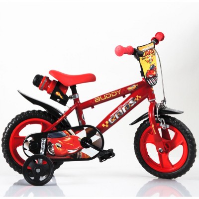 Bicicleta pentru copii Cars DB-412UL-CR Dino Bikes, 12 inch for Your BabyKids foto