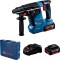 Bosch GBH 187-LI Ciocan rotopercutor cu acumulator 2.4J + 2xacumulatori GBA 18V, 5.0Ah + incarcator + valiza ProAdvanced PowerfulTools