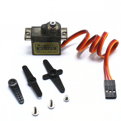 Servomotor MG90S for car, plane, helicopter (s.562) foto