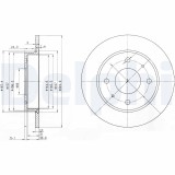 DELPHI BG3971 Disc frana