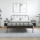 vidaXL Noptiere, 2 buc., negru, 34x36x50 cm, lemn compozit
