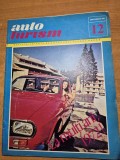 revista autoturism decembrie 1971
